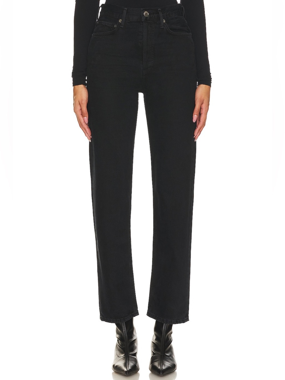 Agolde 90s Pinch Waist in Black